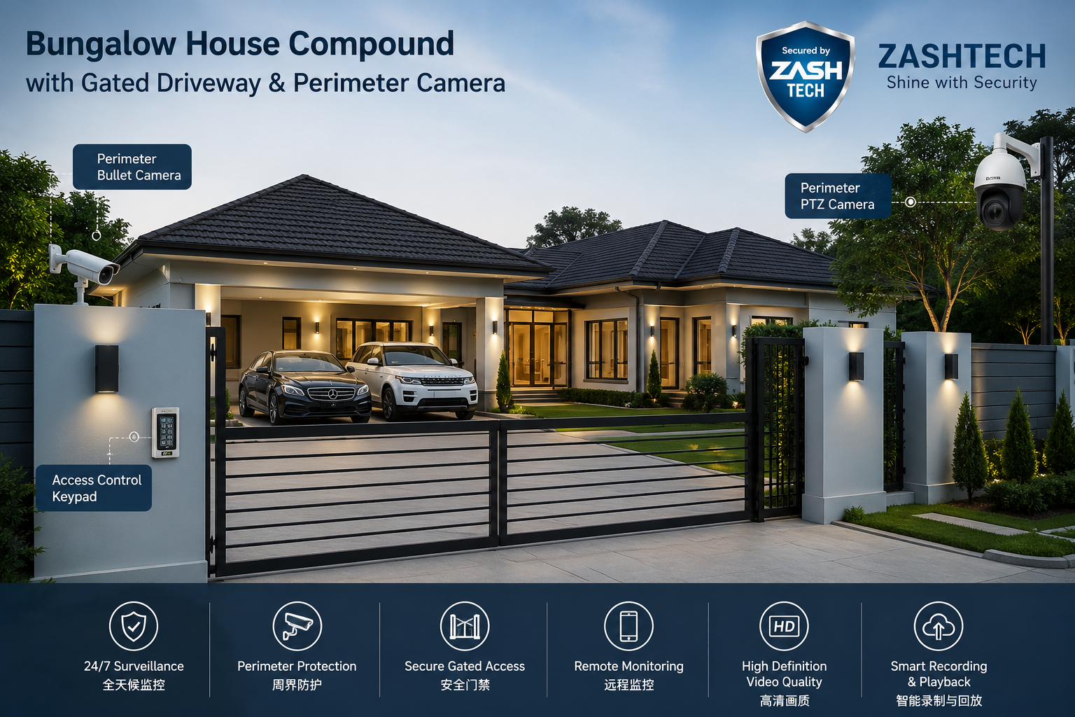 Security systems for buildings and condominiums Malaysia