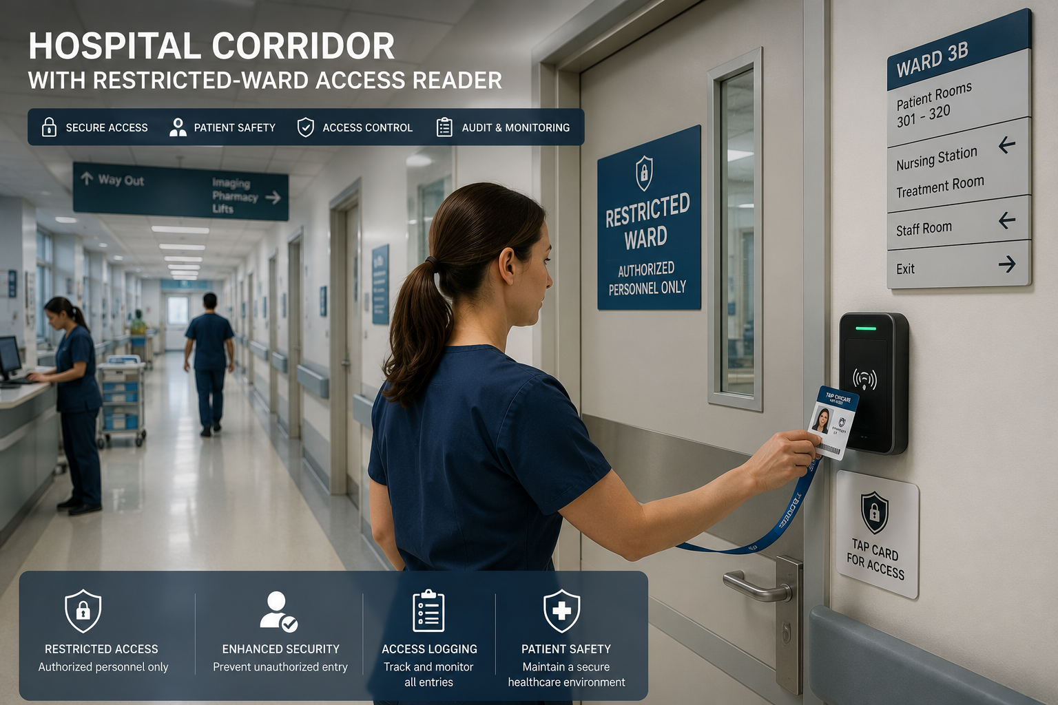 Access control system for hospital Malaysia