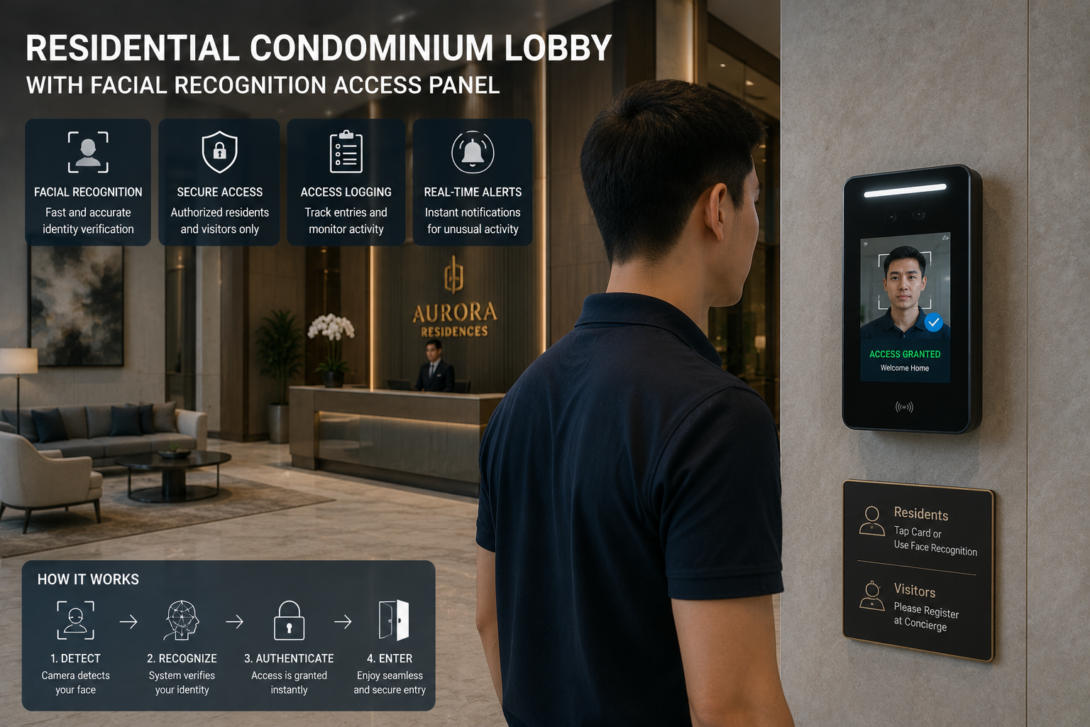 Residential access control system Malaysia